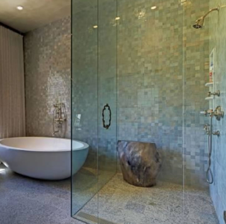 Shower room glass